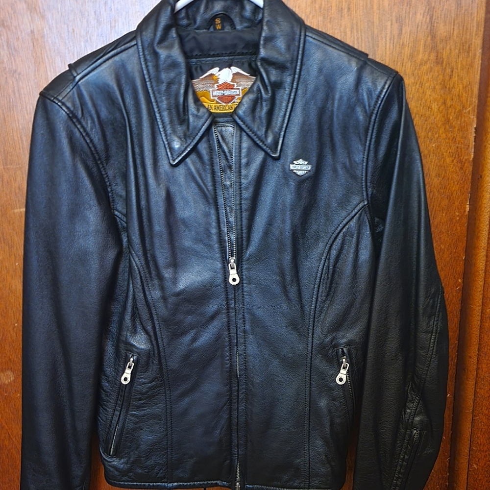 Leather Harley Davidson jacket